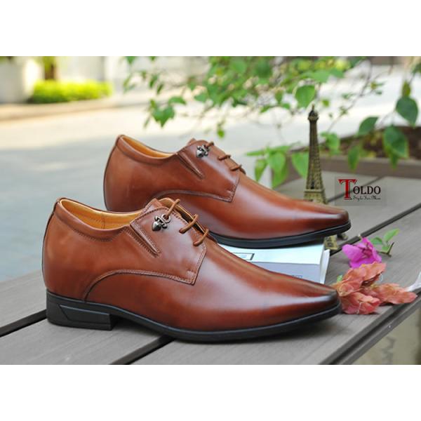 2 giày cao nam màu nâu da trơn đế cao su-8.jpg