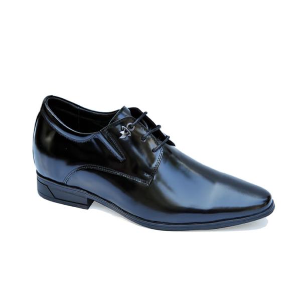 Giày cao nam da bóng đe