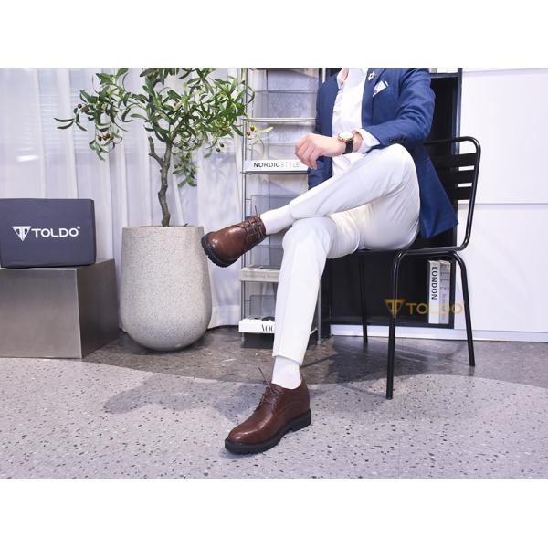 giày cao nam buộc dây màu nâu sần cao 10cm 13.jpg