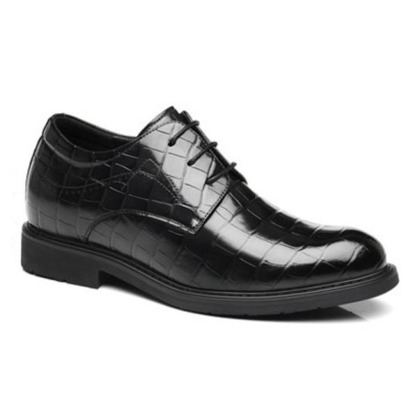 Giày cao nam vân cá sấu tăng 8cm