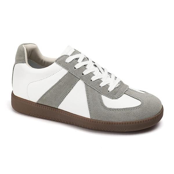 Giày cao 7cm thể thao phối da lộ