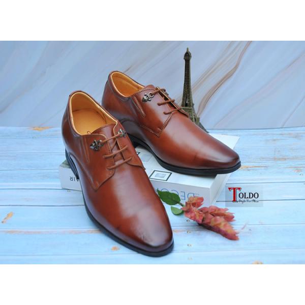 2 giày cao nam màu nâu da trơn đế cao su-7.jpg