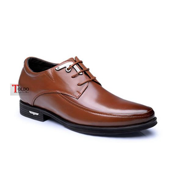 Giày cao buộc dây màu nâu