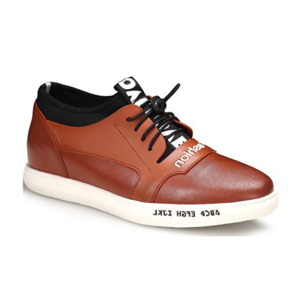 Giày cao nam thể thao màu nâu