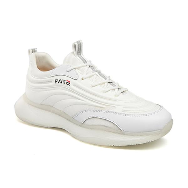 Giày cao thể thao nam màu trắng