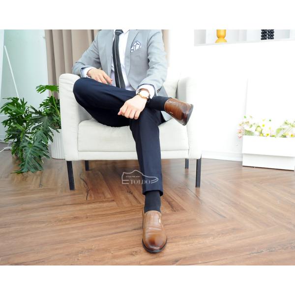 giày cao cho nam sang trọng TD905 Nâu sần 15.jpg