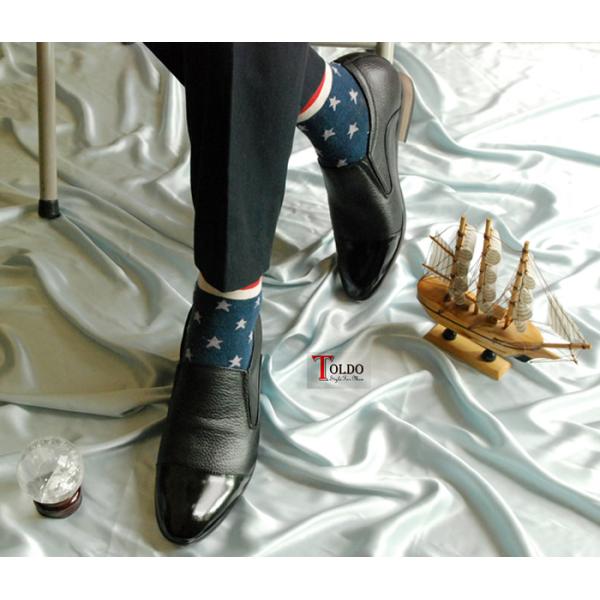 giày lười nam HN968 Đen sần-11.jpg