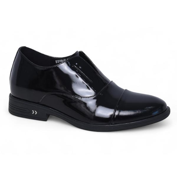 Giày cao nam 7cm oxford không buộc dây