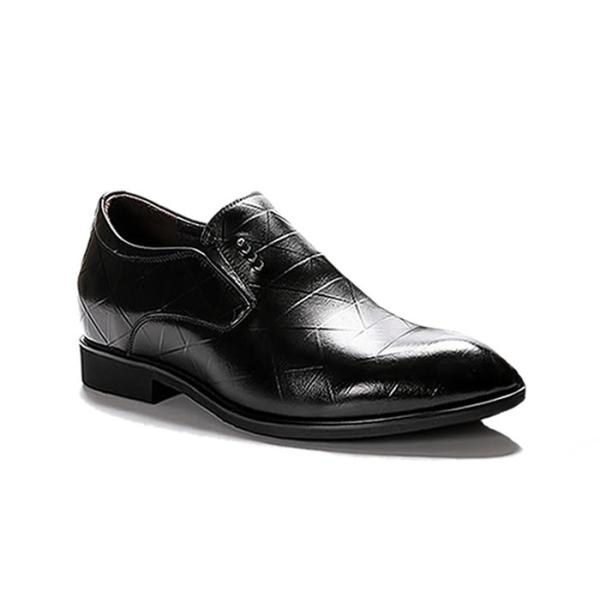 Giày cao nam lười da thật