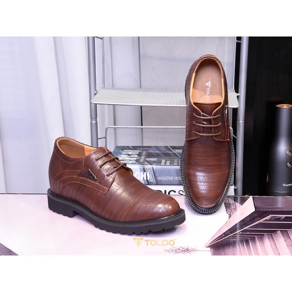 giày cao nam buộc dây màu nâu sần cao 10cm 6.jpg