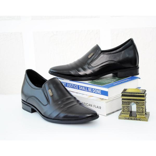 giày cao nam siêu nhẹ TD906 Đen trơn 8.jpg