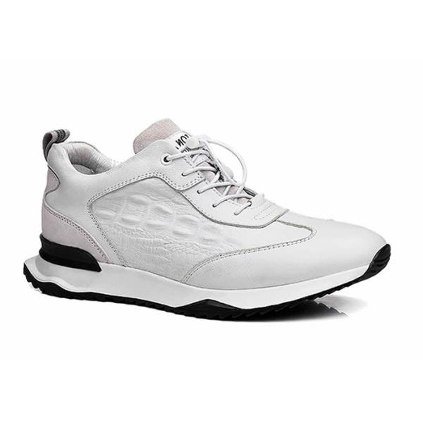 Giày cao 7cm thể thao màu trắng