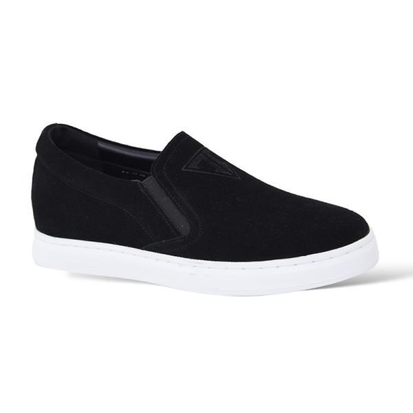 Giày cao 6cm slip on da thật