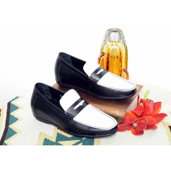 giày nam cao HQ663 Đen trắng 4.jpg