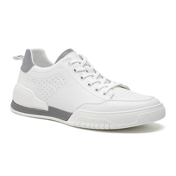 Giày cao thể thao màu trắng