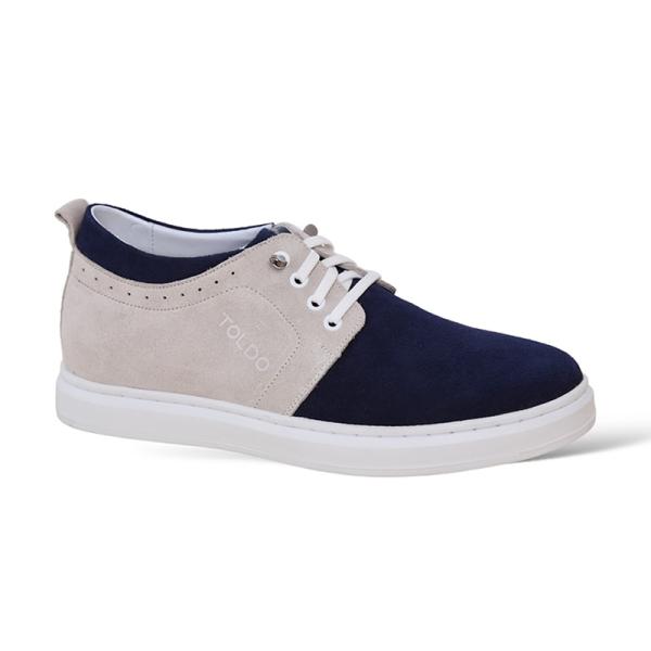 Giày da lộn cao 6cm cho nam