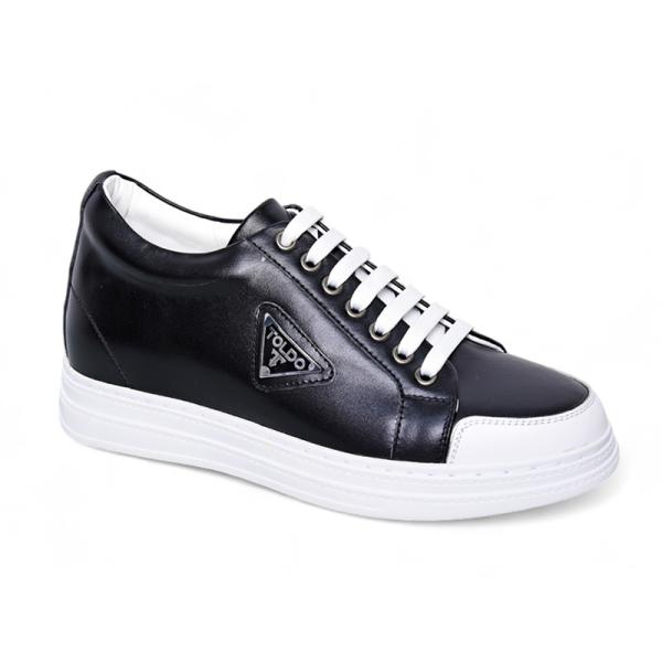 Giày cao thể thao 8cm da thật