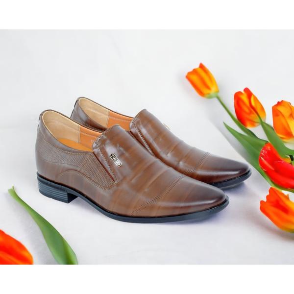 giày cao cho nam sang trọng TD905 Nâu sần 2.jpg