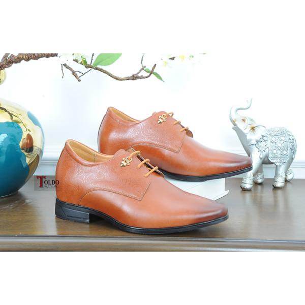 giày cao nam họa tiết dập vân màu nâu vàng 6.jpg