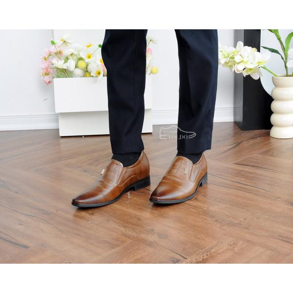giày cao cho nam sang trọng TD905 Nâu sần 12.jpg