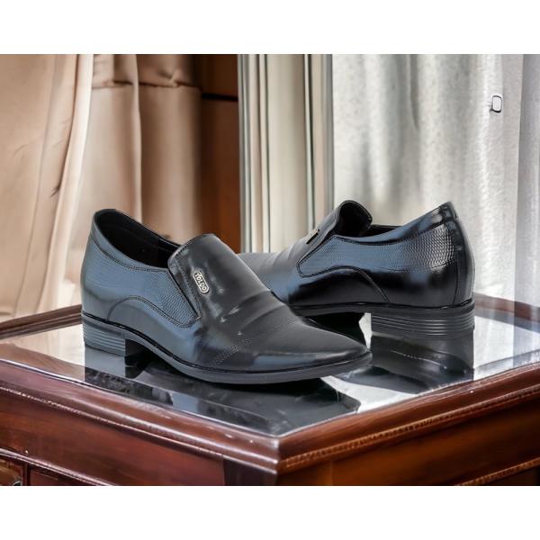 giày cao nam siêu đẹp TD905 Đen sần 4.jpg