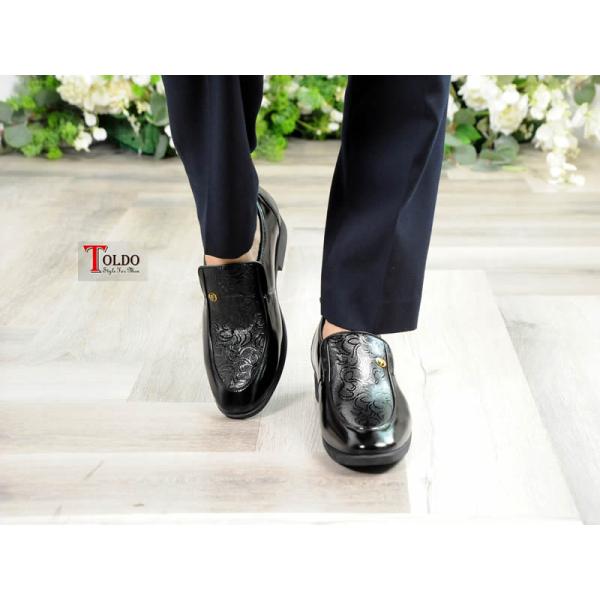 giày cao nam HQ651 Đen bóng 9.jpg