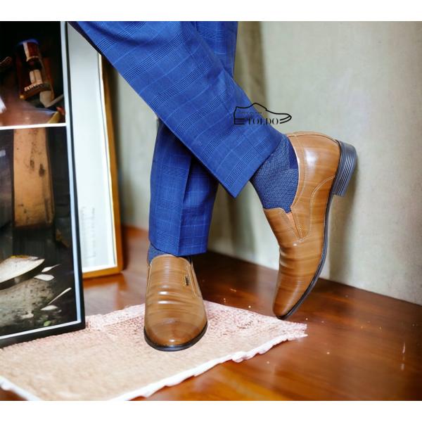 giày cao nam màu nâu sần TD904 9.jpg