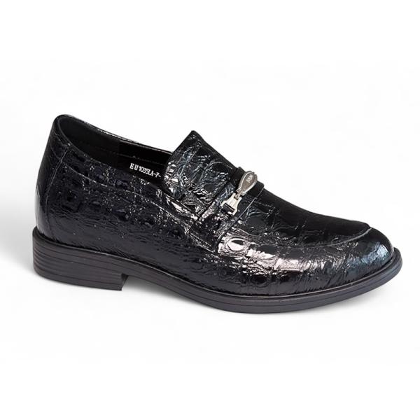 Giày cao 8cm nam vân cá sấu đế khâu