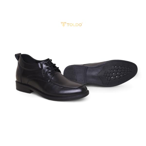 giày cao nam 8cm buộc dây màu đen trơn 4.jpg